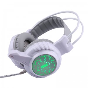 High quality 3.5mm PC gaming headset led large ears